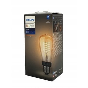 Philips HUE White filament lamp ST64 E27 Edison with visible filament