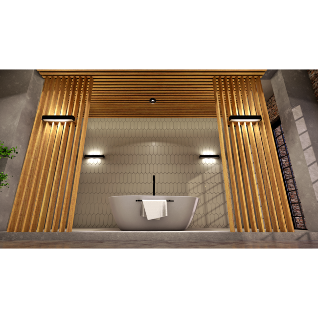 LED wall light MAINZ XL up / down