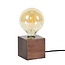 Lampe de table Liolights Block Finition cuivre antique