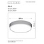 MALIN Ceiling light - Ø 39 cm - Black - 79184/24/30