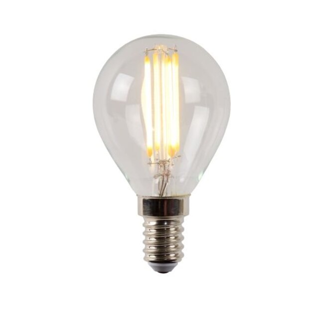 LED BULB - Filament lamp - Ø 4,5 cm - LED Dim. - E14 - 1x4W 2700K - Transparent