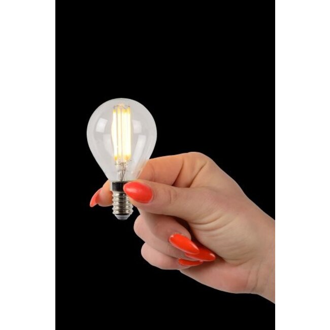 LED BULB - Lampe à incandescence - Ø 4,5 cm - LED Dim. - E14 - 1x4W 2700K - Transparent
