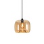 Pendant light PRESTON amber glass