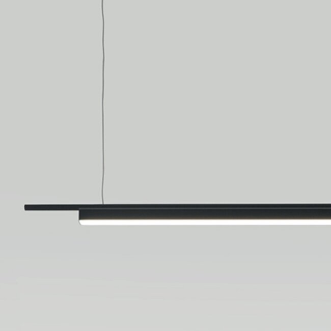 LED pendant lamp Coln black