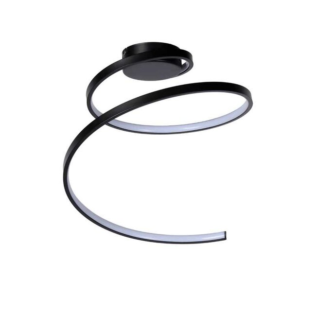 MAXENCE - Ceiling light - Ø 46 cm - LED Dim. - 1x24W 3000K - 3 StepDim - Black - 46199/25/30