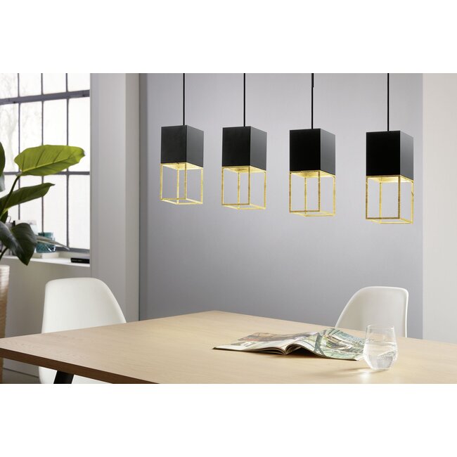 Suspension LED MONTEBALDO GU10 noir/or 97734