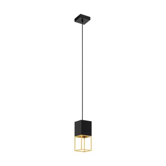EGLO MONTEBALDO LED Hanglamp GU10 zwart/goud 97733