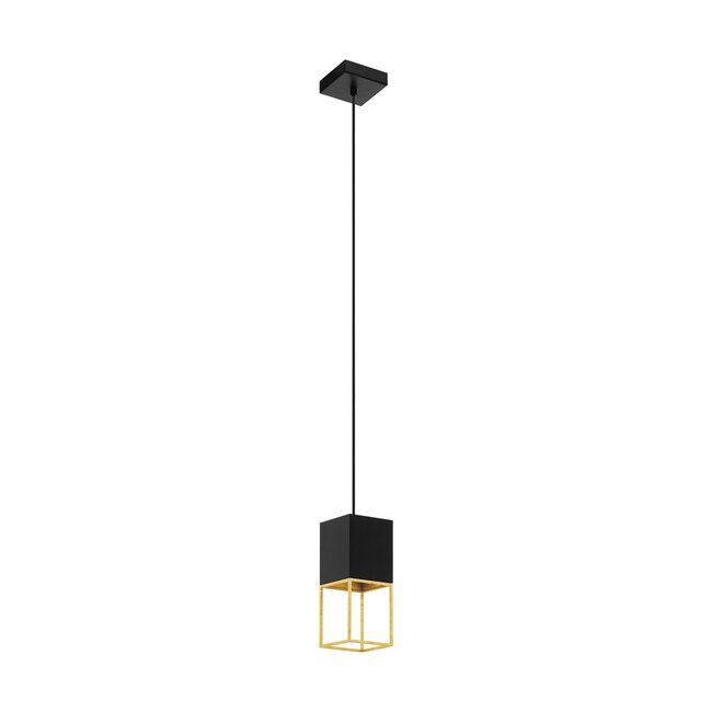 MONTEBALDO LED Hanglamp GU10 zwart/goud 97733