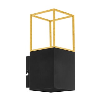 EGLO MONTEBALDO LED Wall lamp GU10 black/gold 97735