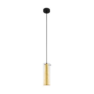 EGLO PINTO GOLD Hanging lamp E27 black/gold 97651