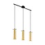 Suspension PINTO GOLD E27 noir/or 97652
