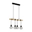 EGLO TOWNSHEND 5 Suspension E27 noir/bois 43132