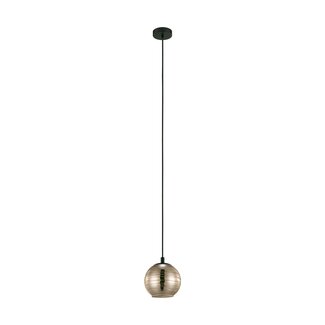 EGLO LEMORIETA Hanging lamp E27 black/gold 39684