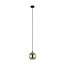 EGLO LEMORIETA Hanging lamp E27 black/gold 39684