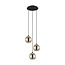 LEMORIETA Pendant lamp E27 black/gold 39685
