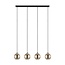 EGLO LEMORIETA Hanging lamp E27 black/gold 39686