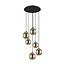 LEMORIETA Pendant lamp E27 black/gold 39687