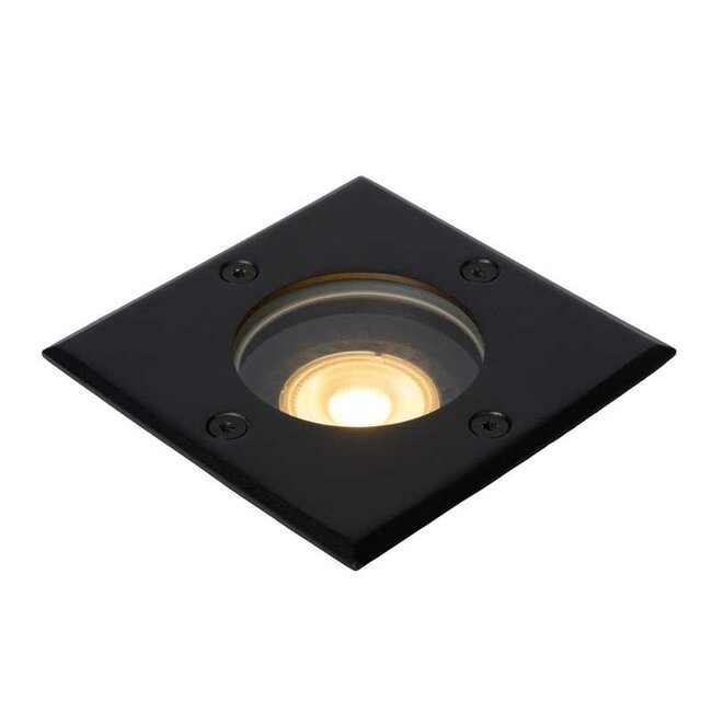 BILTIN - Spot de sol Extérieur - 1xGU10 - IP67 - Noir - 11800/01/30