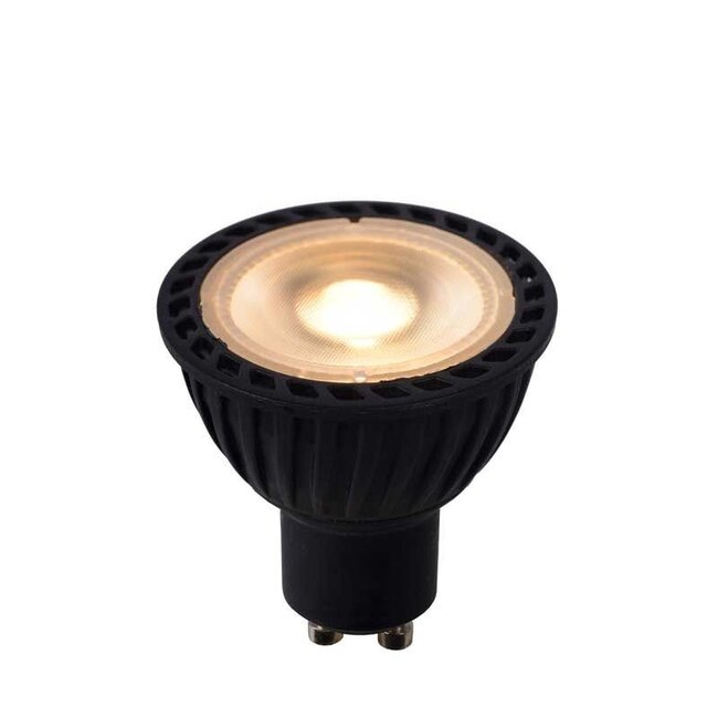 LED BULB - Led lamp - Ø 5 cm - LED Dimb. - GU10 - 1x5W 3000K - Zwart - 49006/05/30