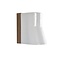 Beacon wall lamp Teak - Porcelain