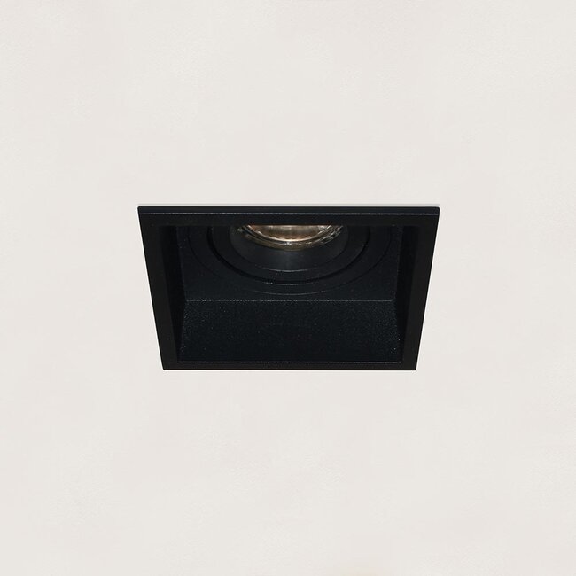 Recessed spotlight REX GU10 square