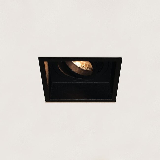 Recessed spotlight REX GU10 square