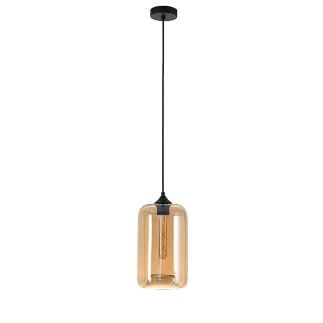 Pendant lamp BOTANY Amber Glass
