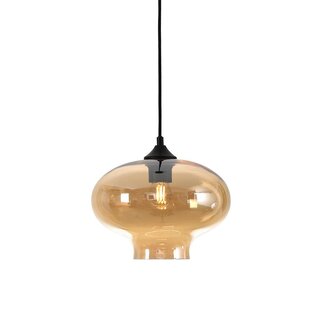 LioLights Hanging lamp TORONTO - Amber Glass