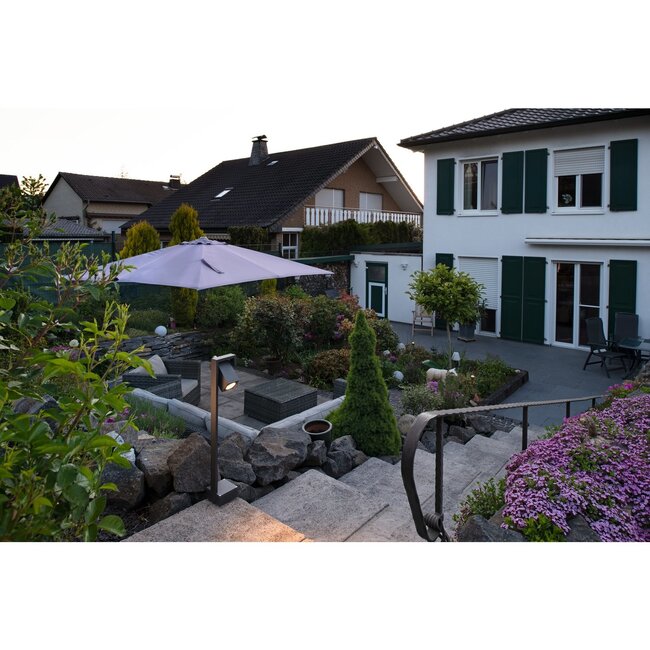 Garden post Theo Bracket FL GU10