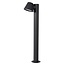 DINGO-LED - Lampe sur pied d'extérieur - Ø 11,5 cm - LED Dim. - GU10 - 1x4,5W 3000K - IP44 - Anthracite - 14881/70/30