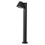 DINGO-LED - Pedestal lamp Outdoor - Ø 11.5 cm - LED Dim. - GU10 - 1x4.5W 3000K - IP44 - Anthracite - 14881/70/30