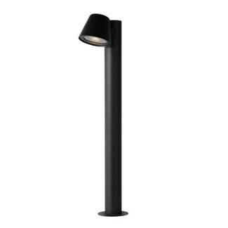 Lucide DINGO-LED - Pedestal lamp Outdoor - Ø 11.5 cm - LED Dim. - GU10 - 1x4.5W 3000K - IP44 - Anthracite - 14881/70/30