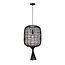 Lucide GARVE - Hanglamp - Ø 40 cm - 1xE27 - Zwart - 03436/40/30