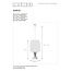 GARVE - Hanging lamp - Ø 40 cm - 1xE27 - Black - 03436/40/30