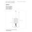 GARVE - Lampe à suspension - Ø 40 cm - 1xE27 - Noir - 03436/40/30