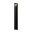 Lucide COMBO - Lampe sur pied d'extérieur - Ø 9 cm - LED - 1x9W 3000K - IP54 - Noir - 27874/65/30