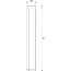 COMBO - Lampe sur pied d'extérieur - Ø 9 cm - LED - 1x9W 3000K - IP54 - Noir - 27874/65/30