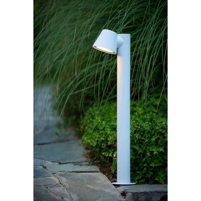 DINGO-LED - Pedestal light Outdoor - LED Dim. - GU10 - 1x5W 3000K - IP44 - White - 14881/70/31