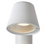 DINGO-LED - Sokkellamp Buiten - LED Dimb. - GU10 - 1x5W 3000K - IP44 - Wit - 14881/70/31