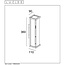 CLAIRE MINI - Wandlamp Buiten - 2xE27 - IP54 - Antraciet - 27885/02/30
