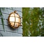 DUDLEY - Wall lamp Outdoor - Ø 25 cm - 1xE27 - IP65 - Matt Gold / Brass - 11890/25/02