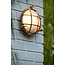 DUDLEY - Outdoor Wall Lamp - Ø 25 cm - 1xE27 - IP65 - Matt Gold / Brass - 11890/25/02