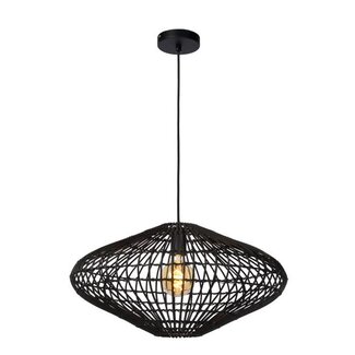 Lucide MAGALI - Suspension - Ø 56 cm - 1xE27 - Noir