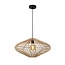 Lucide MAGALI - Pendant lamp - Ø 56 cm - 1xE27 - Light wood