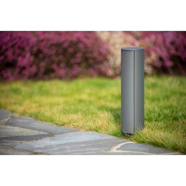 POWERPOINT - Outdoor socket column - Ø 10 cm - IP44 - Anthracite - 27849/02/29