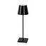 Lucide JUSTIN - Lampe à poser Extérieur - Ø 11 cm - LED Dim. - 1x2.2W 3000K - IP54 - Noir - 27888/04/30