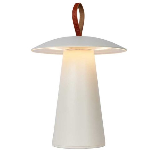 Lucide LA DONNA - Tafellamp Buiten - Ø 19,7 cm - LED Dimb. - 1x2W 2700K - IP54 - 3 StepDim - Wit - 27500/02/31 Lucide LA DONNA - Tafellamp Buiten - Ø 19,7 cm - LED Dimb. - 1x2W 2700K - IP54 - 3 StepDim - Wit - 27500/02/31