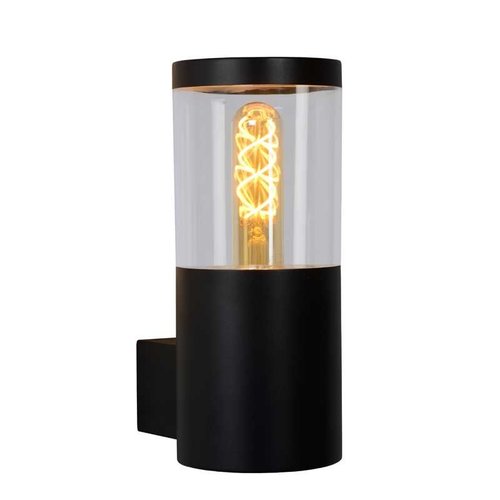 Lucide FEDOR - Wandlamp Buiten - 1xE27 - IP44 - Zwart - 14899/01/30 Lucide FEDOR - Wandlamp Buiten - 1xE27 - IP44 - Zwart - 14899/01/30
