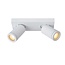 Lucide TAYLOR - Plafondspot Badkamer - LED Dim to warm - GU10 - 2x5W 2200K/3000K - IP44 - Wit - 09930/10/31