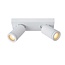 TAYLOR - Ceiling spotlight Bathroom - LED Dim to warm - GU10 - 2x5W 2200K/3000K - IP44 - White - 09930/10/31